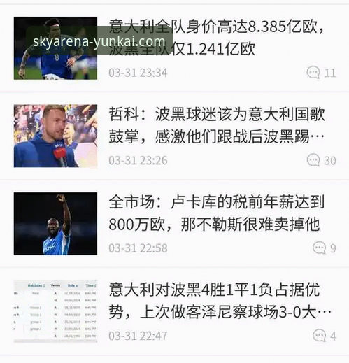 波黑点杀意大利晋级世界杯，云开体育平台全程见证意甲悲情时刻详解